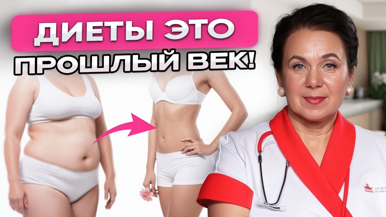 Как убрать ЖИВОТ без спорта и диет? Пошаговая инструкция для женщин 40+