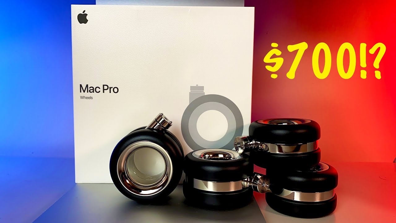 Apple $700 Mac Pro Wheels | Is This a Joke?