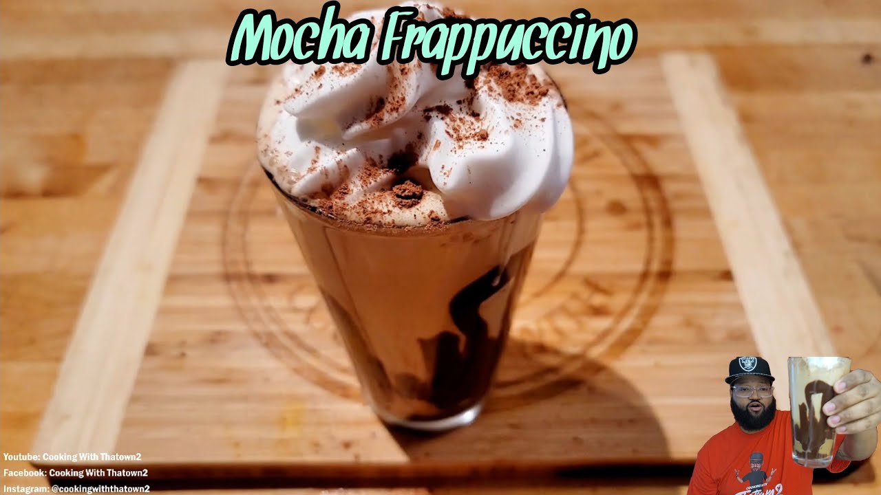Sugarfree Keto Starbucks Mocha Frappuccino | Low Carb | Cooking With Thatown2