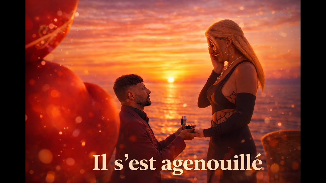 Il s’est agenouillé 