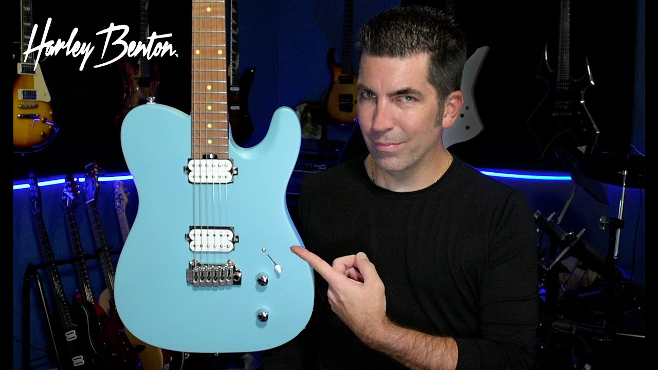 Harley Benton Fusion-T HH — быстрая распаковка/демонстрация/обзор