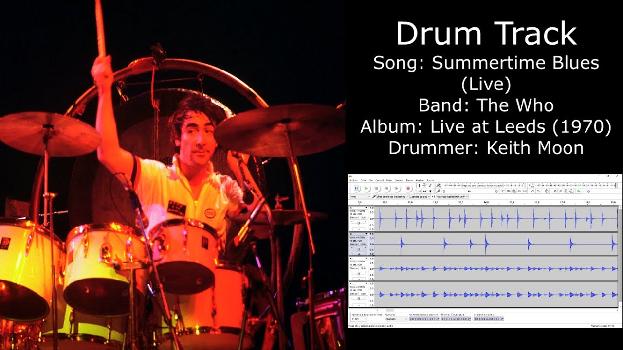 Summertime Blues (Live) (The Who) • Drum Track