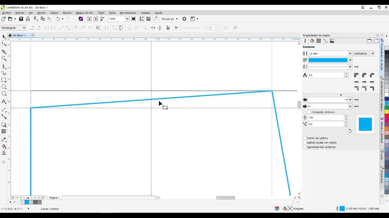 tutorial trazado falda base en corel draw