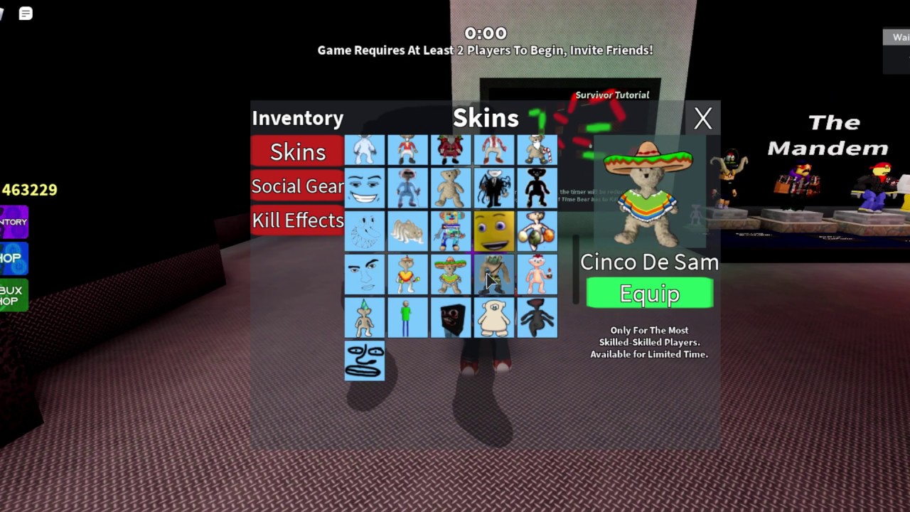 100 Subs!!! Inventory Reveal BEAR (Alpha)