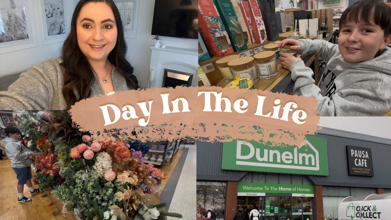 Dunelm Home Decor & Delicious Home-Cooked Dinner! VLOG🤍