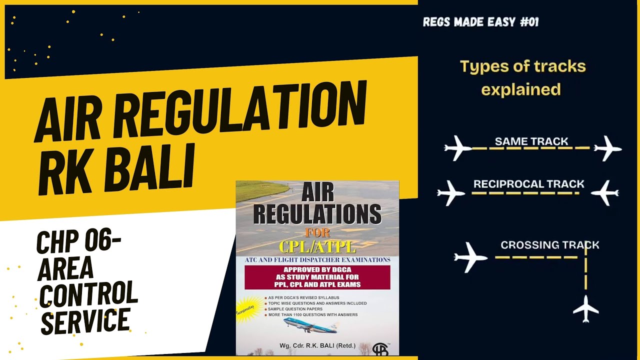 AIR REGULATION- Chp 06.Area control service, Separation between Aircrafts explained.