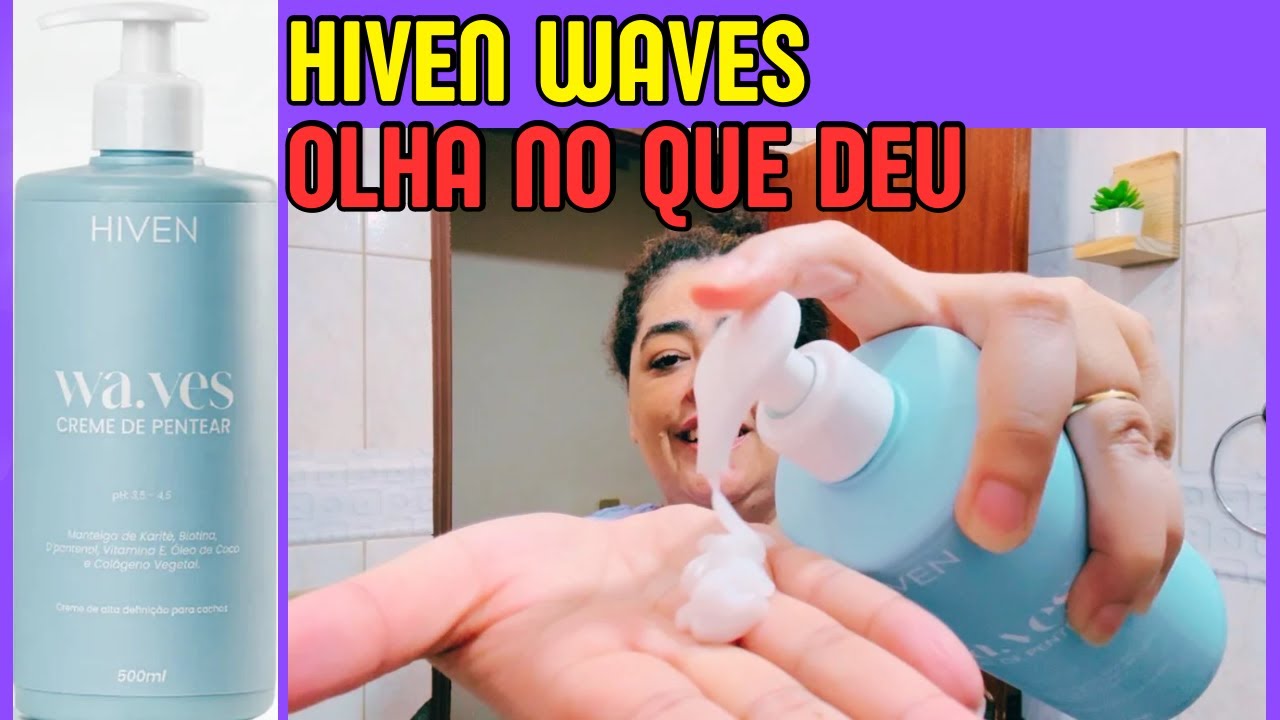 Creme de pentear WAVES Hiven