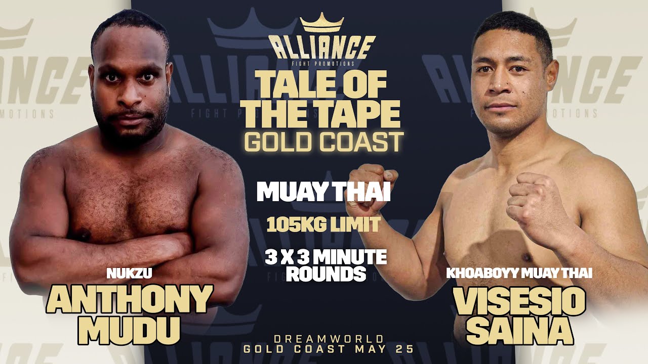 Alliance #2 - May 2024 - Anthony Mudu (NUKZU QLD) vs Visesio Saina (KhaoBoy VIC)