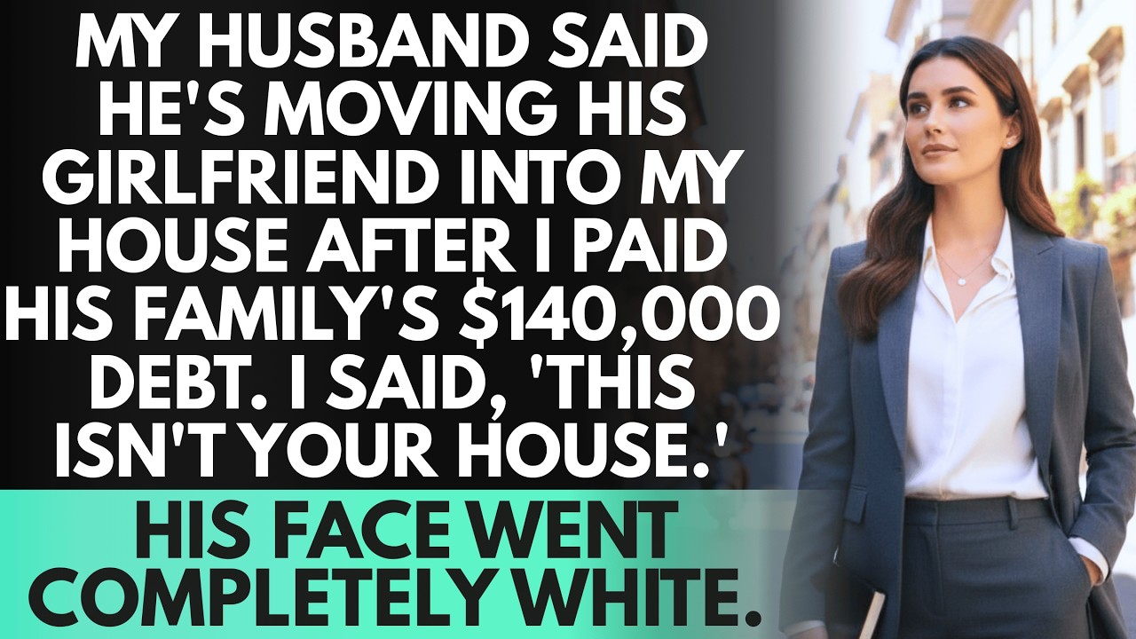 My husband asked me to clear his parents' $140,000 debt. Then he told me he's leaving me for...