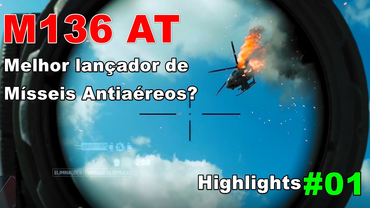 Missile launcher M136 AT:  Using it as an anti-aircraft weapon  - Highlights