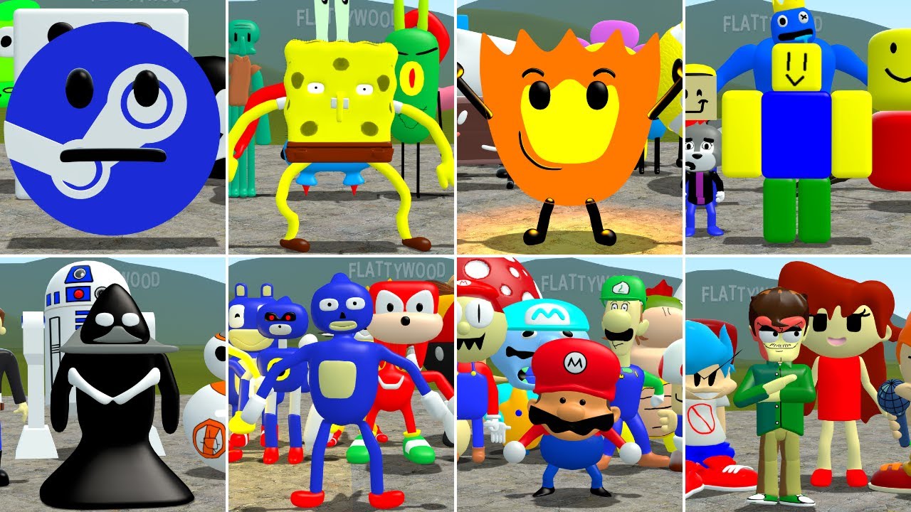 Which Group 3D Memes Nextbot Is The Strongest?