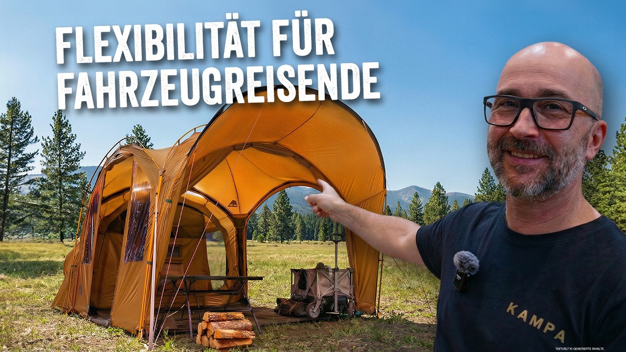 Kampa Zelte für fahrzeugreisende Familien | CMT 2026