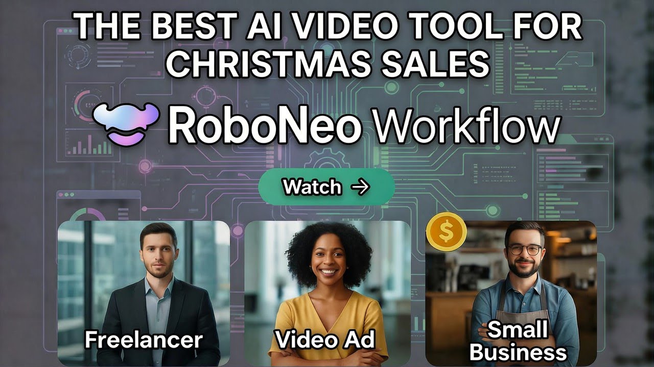 I Built a Viral Visual Workflow with ONE Sentence - Meet RoboNeo Web