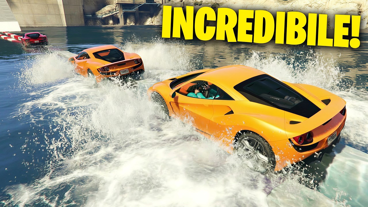 INCREDIBILE CORSA SULL'ACQUA! - GTA 5 ONLINE