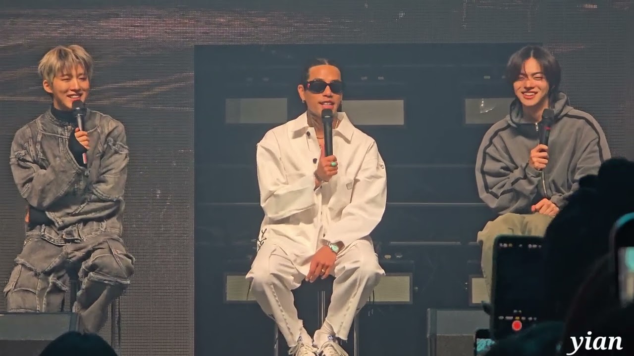 241110 B.I, Reddy & Leo - Q&A Session @ Hype Up Festival in Seoul