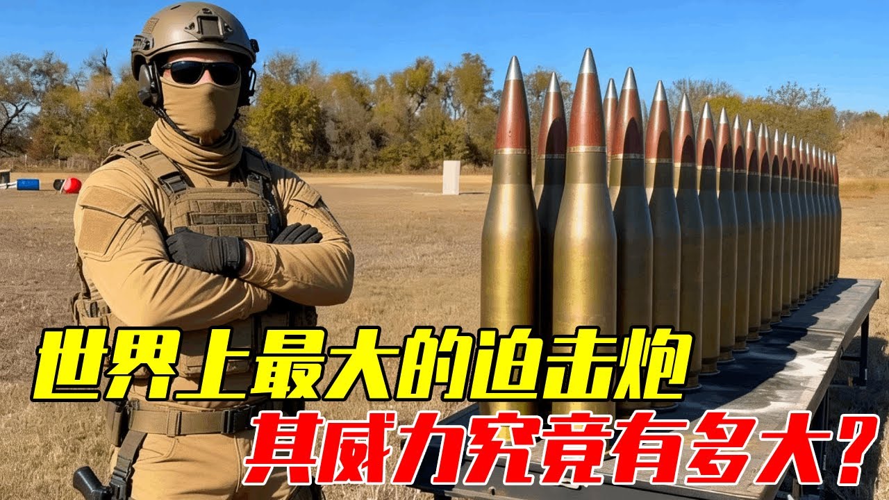 男生减速带：世界上最大的迫击炮，威力究竟能有多大？【探索哥】