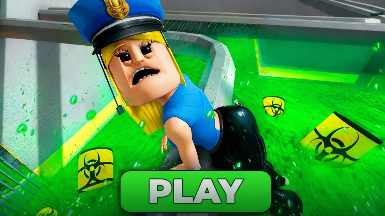 TOXIC ACID WOMAN PRISON RUN! 