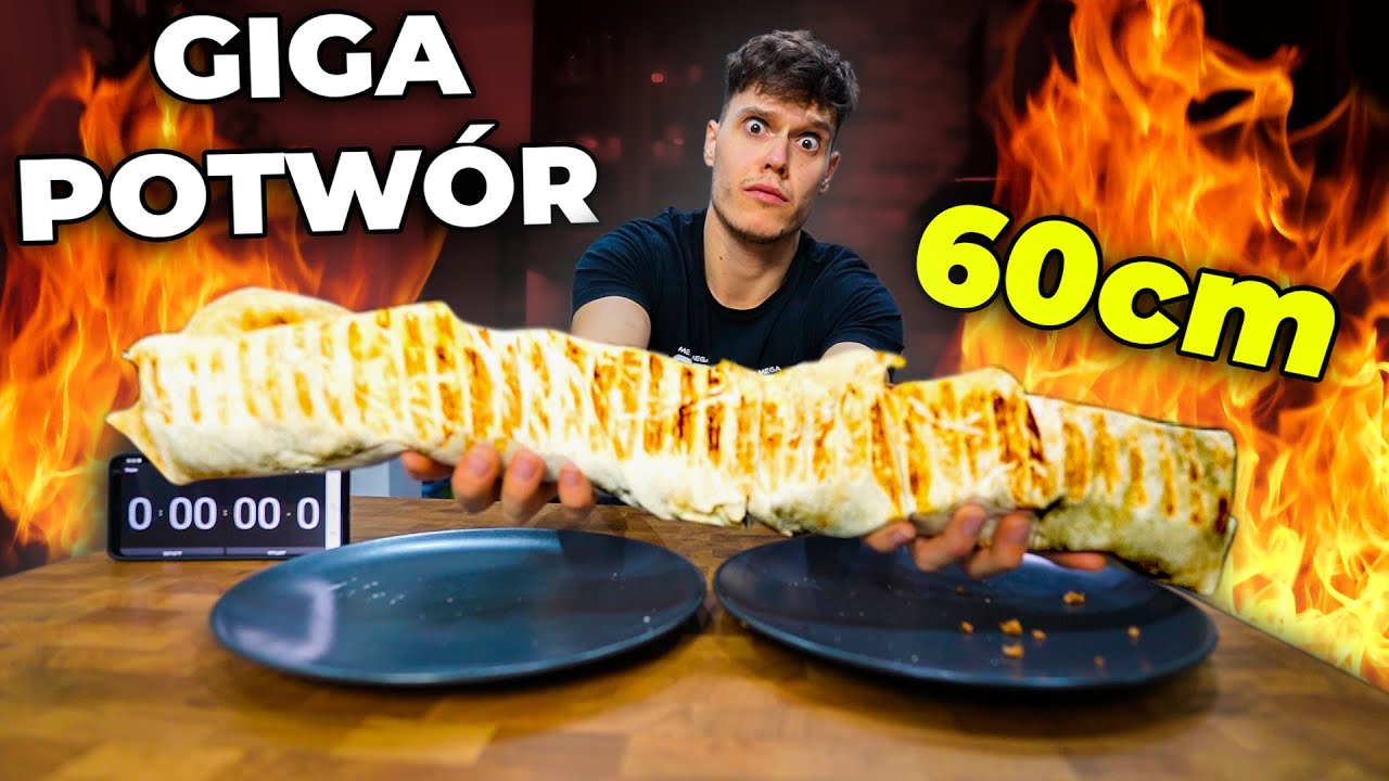 Jem ponad 60cm OSTREGO GIGANTA na czas! *robi wrażenie*