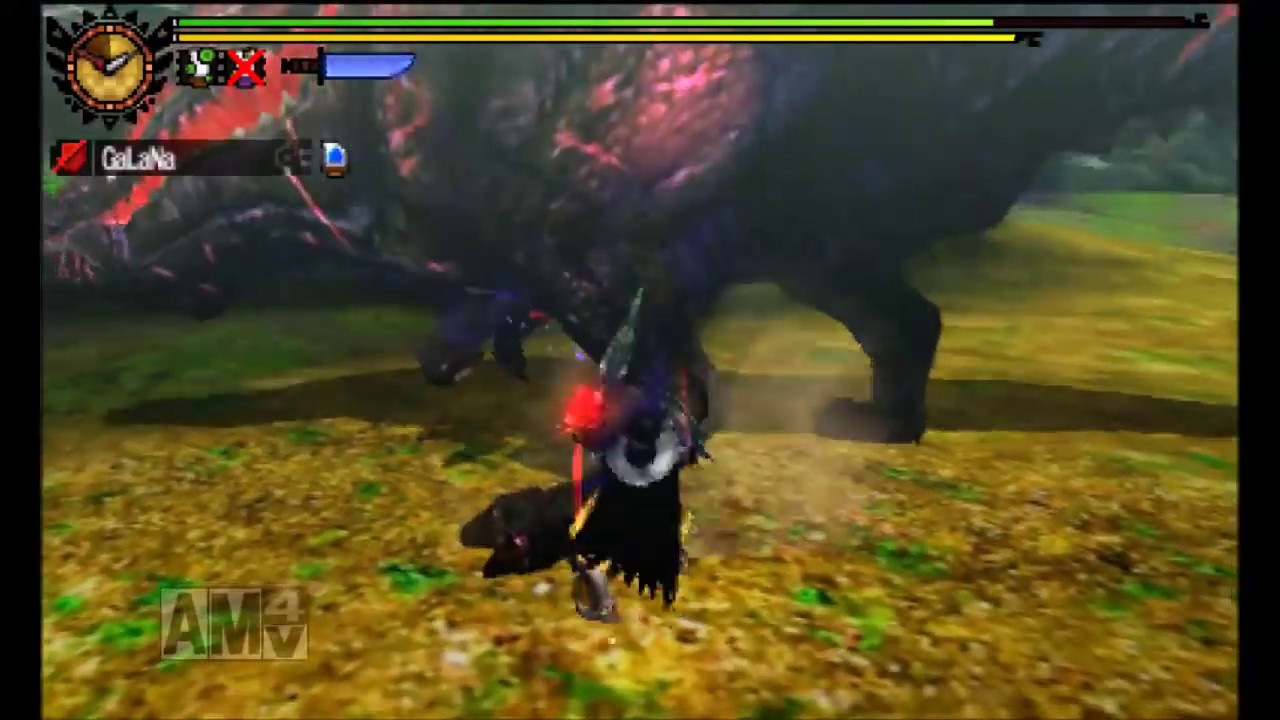 【MH4G】イビルジョーの狩猟 片手剣ソロ 10分針【ギルドクエストlv140】