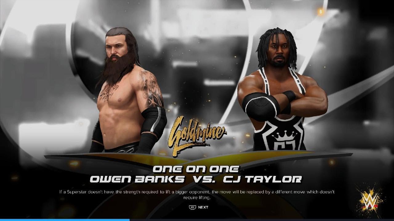Owen Banks Vs CJ Taylor(Goldmine)