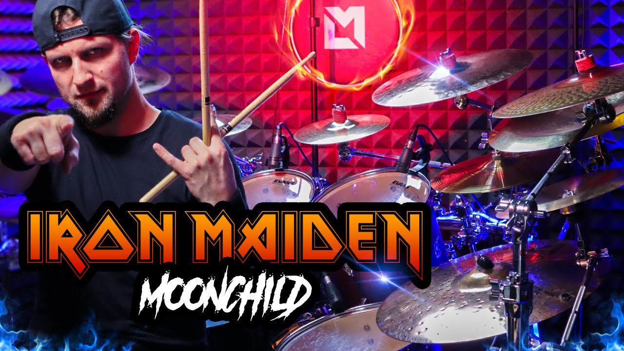 ⚡ IRON MAIDEN - Moonchild // 𝗟𝗠 𝔡𝔯𝔲𝔪 𝔠𝔬𝔳𝔢𝔯 ⚡