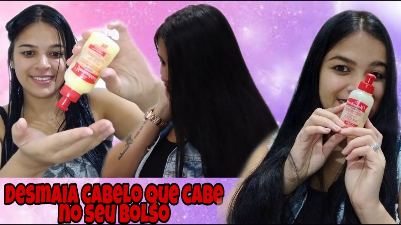 HIDRATAÇÃO DESMAIA CABELO BEM BARATINHO