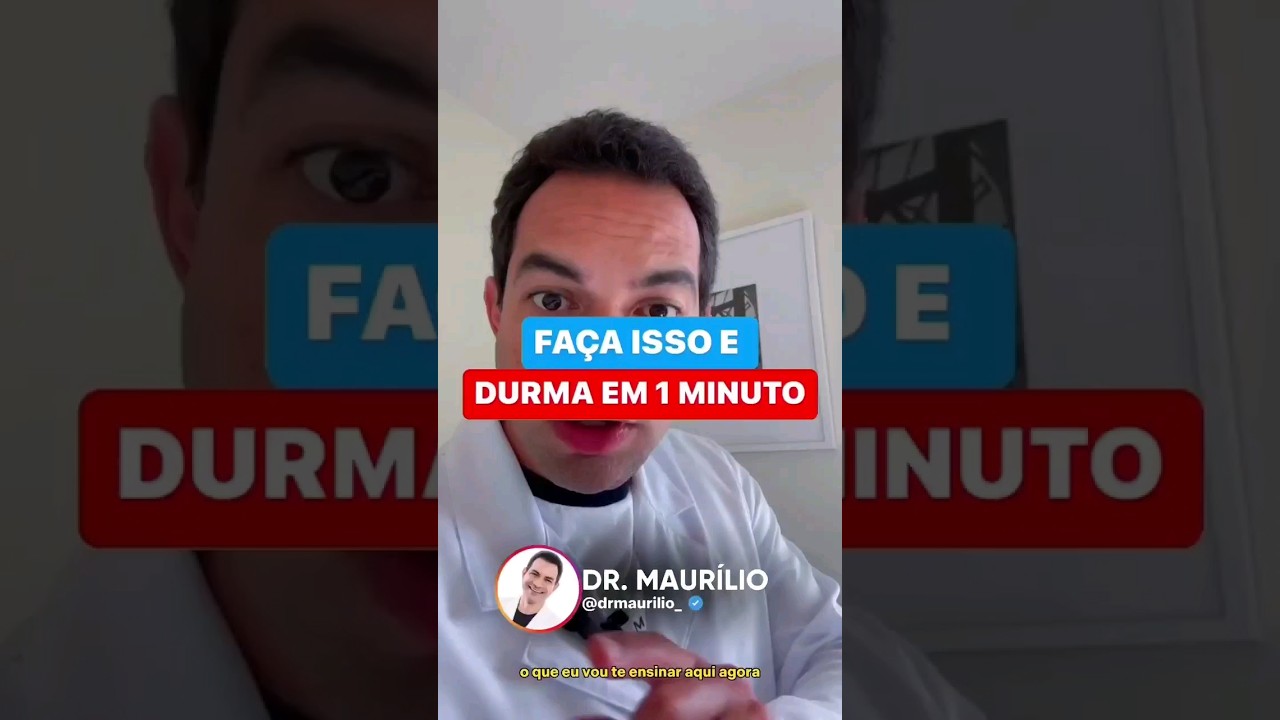 Como Dormir em 1 Minuto #insonia  #ansiedade #depress&atilde;o
