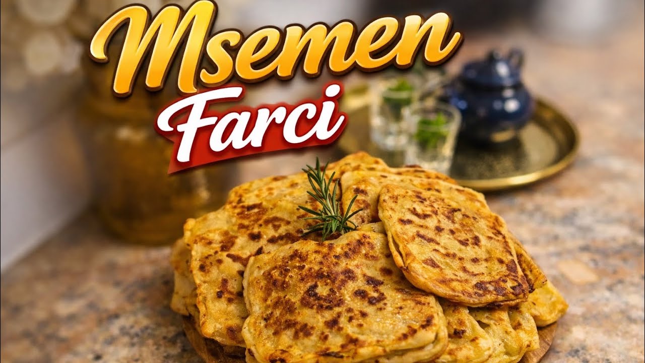 Tu n‘as jamais mangé le Msemen comme ca ! 🌸