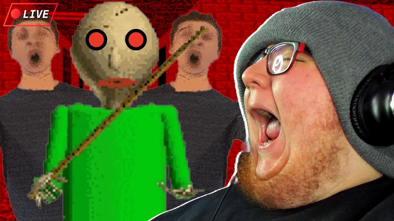 (🔴Live ) This Is My HeLL!!! | Baldi's Basics Live Attempt - 1
