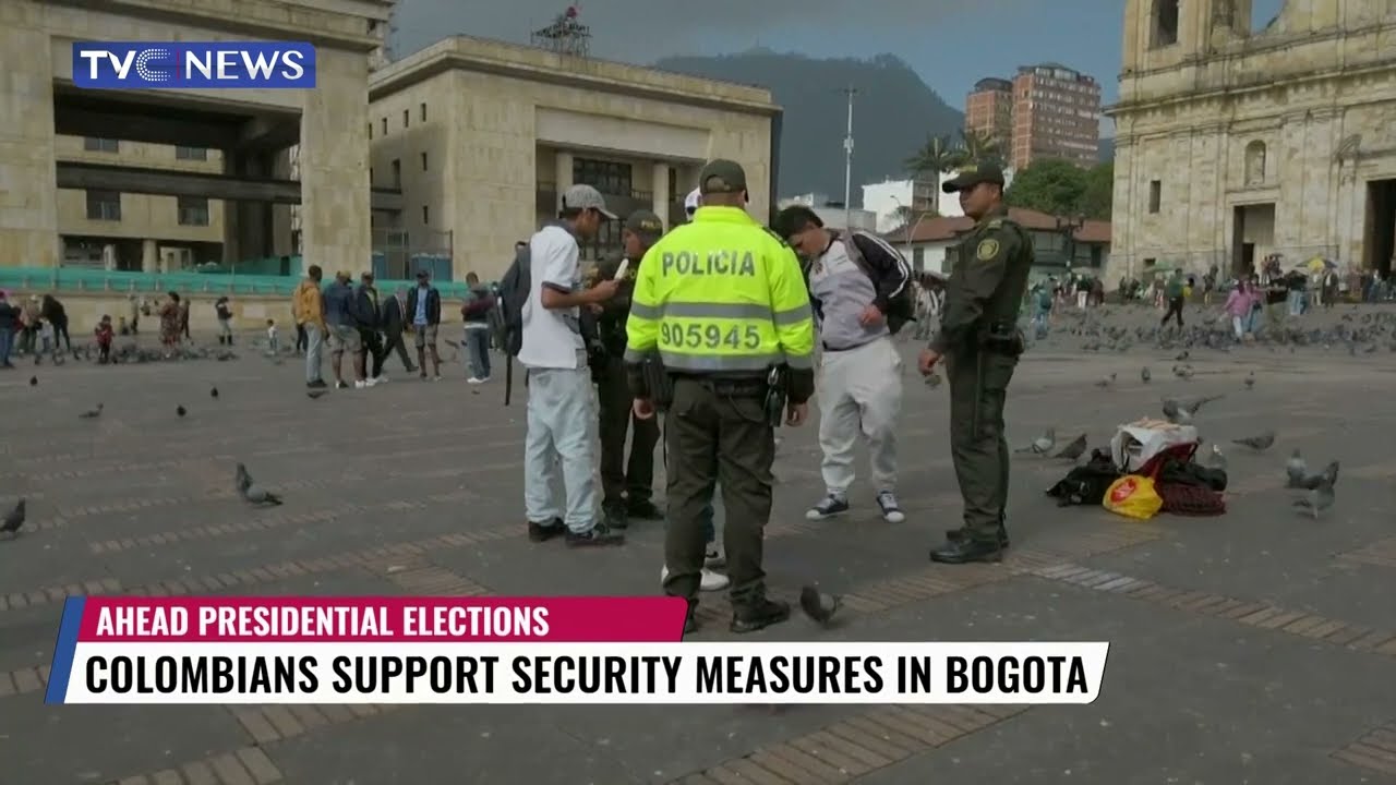 Colombians Praise Security Measures in Bogota Ahead of Country's Presidential Election