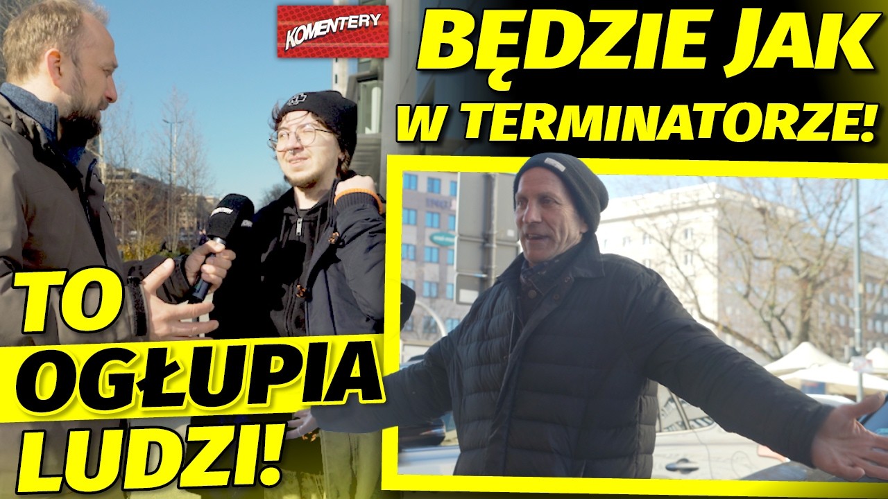 „LUDZIE OD TEGO GŁUPIEJĄ!” POLACY PRZERAŻENI SZTUCZNĄ INTELIGENCJĄ| KOMENTERY