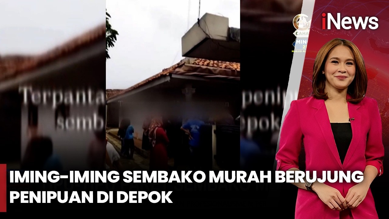 Waspada! Penipuan Berkedok Paket Sembako Murah Marak di Depok | iNews Siang 10/2