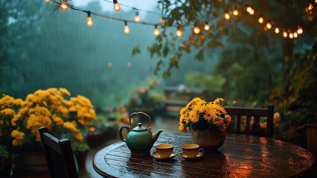 Gentle Piano Tea Time Ambience 🎹🍵 Quiet Music for Stress Relief, Relaxation & Deep Sleep