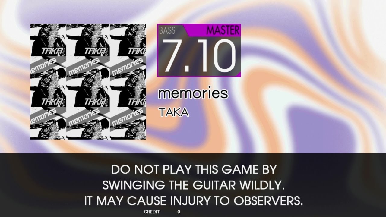 GITADORA - memories (BASS - MASTER)