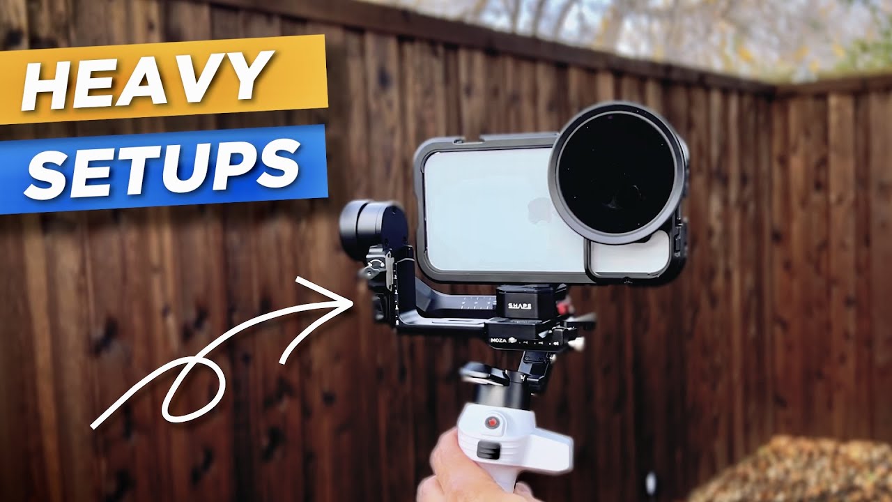 MOZA Aircross S Gimbal | Got a HEAVY iPhone Rig?