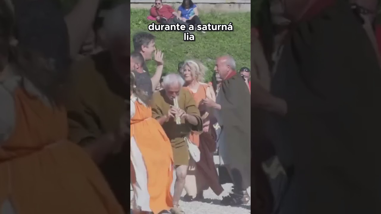 Saturn&aacute;lia  o Carnaval na Roma antiga!