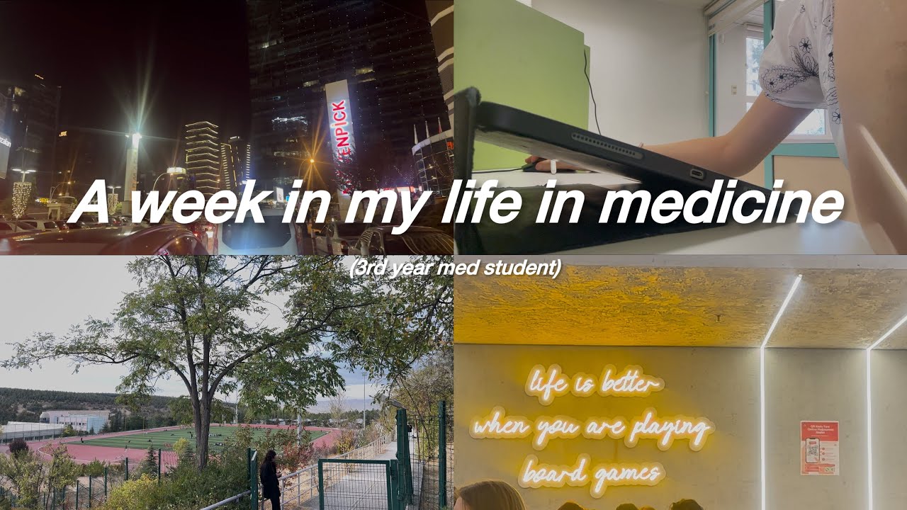 Med school vlog 🩺  infectious diseases, microbio labs and lots of food 🍱 