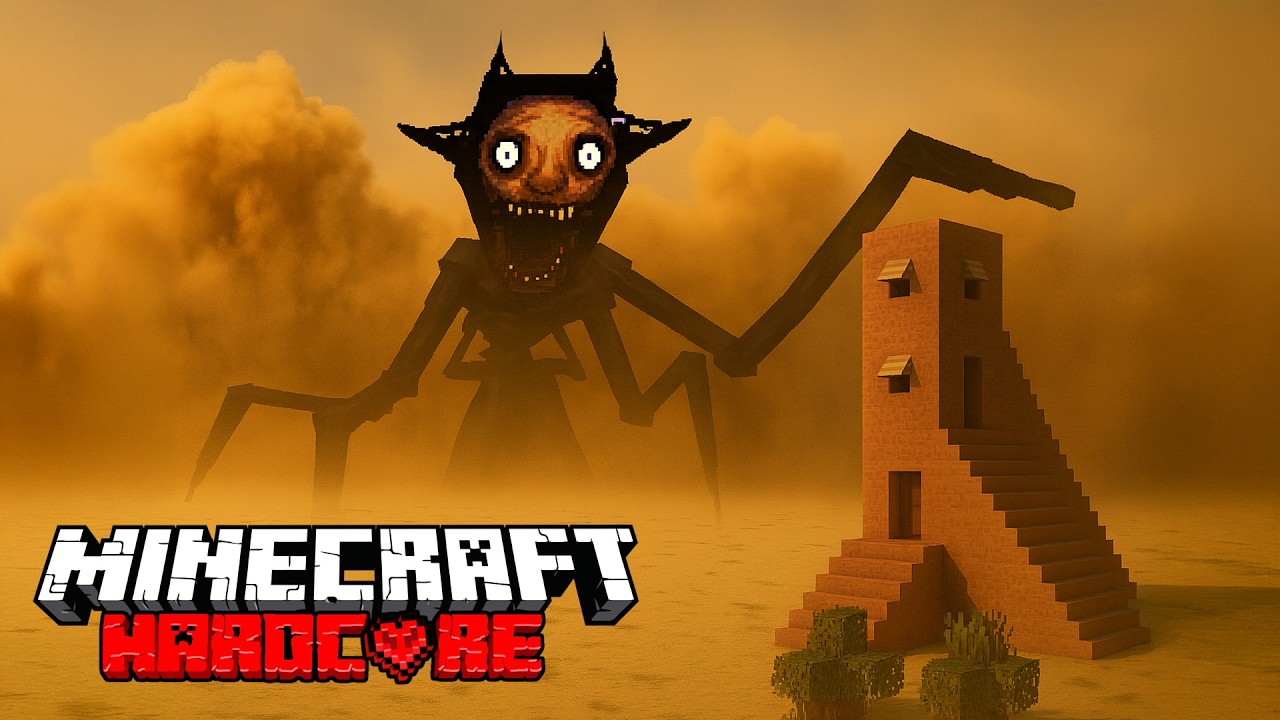 Surviving Minecraft's Deadliest Desert Wasteland