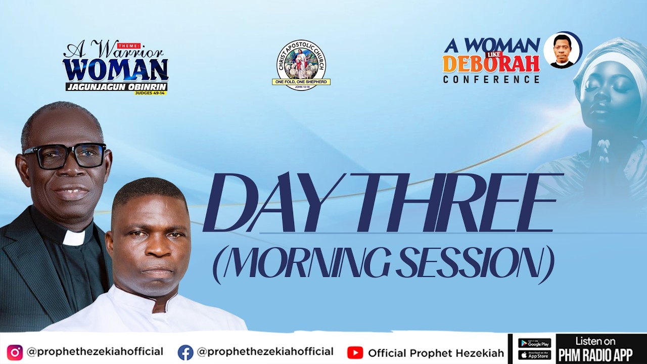 A WOMAN LIKE DEBORAH CONFERENCE 2026 || DAY THREE || MORNING SESSION || PHMEDIA LIVE BROADCAST