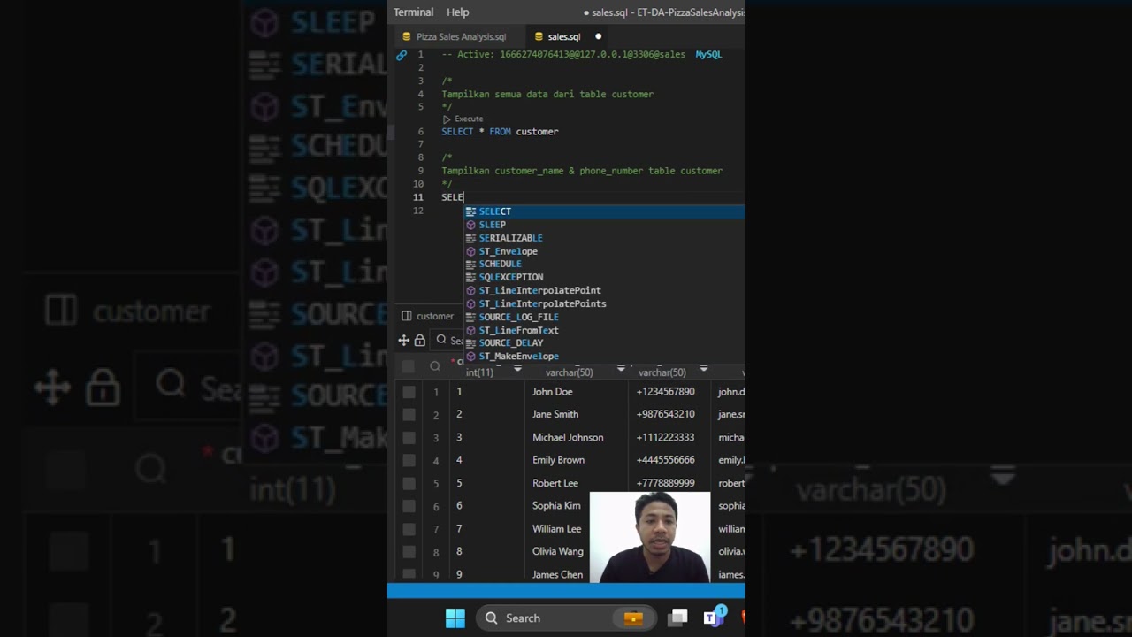 Cara mengambil atau SELECT di Database dengan SQL #data #database #dataanalyst #sql #tutorial