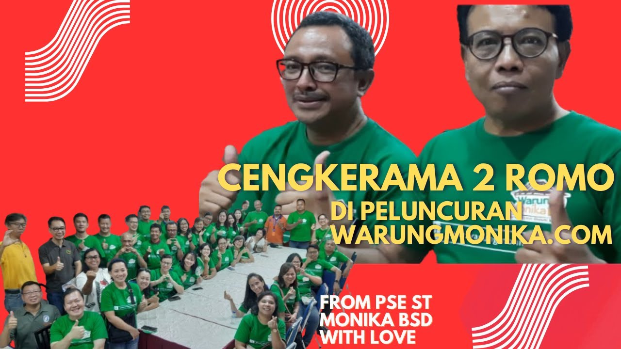 CENGKERAMA 2 ROMO DI PELUNCURAN WARUNGMONIKA.COM