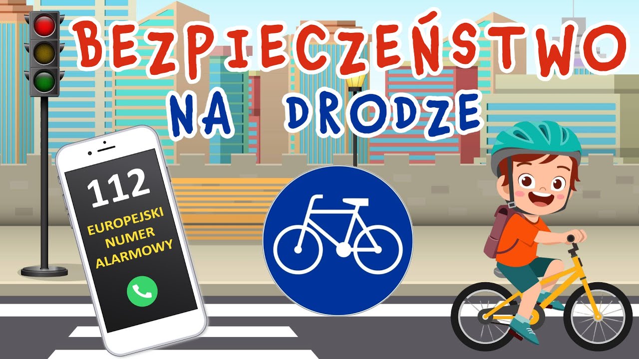BEZPIECZEŃSTWO NA DRODZE - JAK ZACHOWAĆ SIĘ W LESIE - BEZPIECZNY ROWER - BAJKA DLA DZIECI