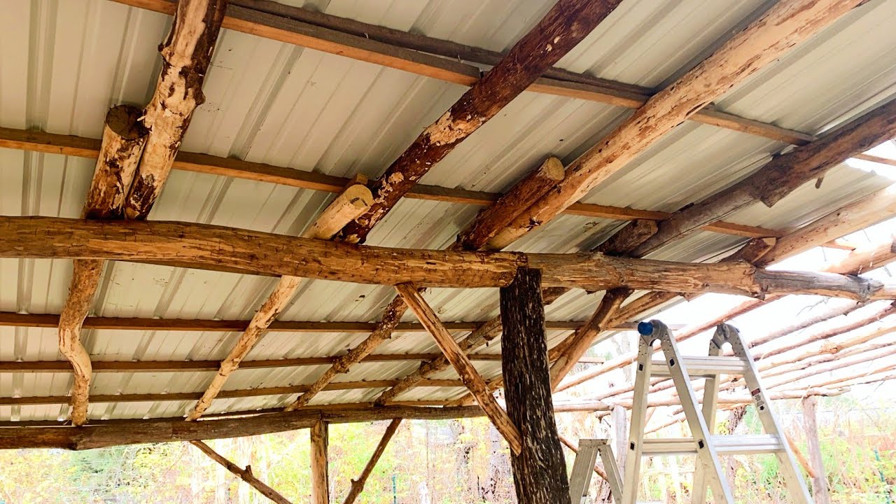 Round Pole Barn - Making Headway!