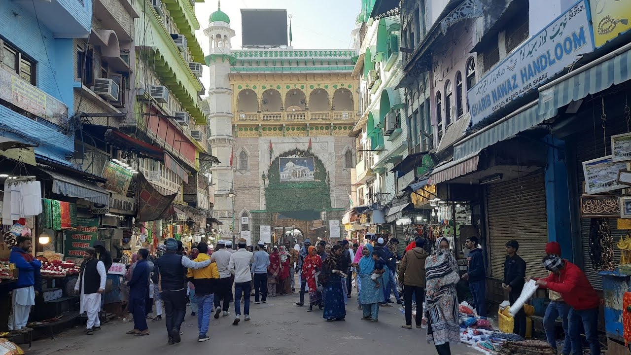 3/2/26 Aja Tuesday K Subha Subha Khwaja Garib Nawaz Ke Dargah Sharif Or Dargah Bazar Ka Mahaul Kay H