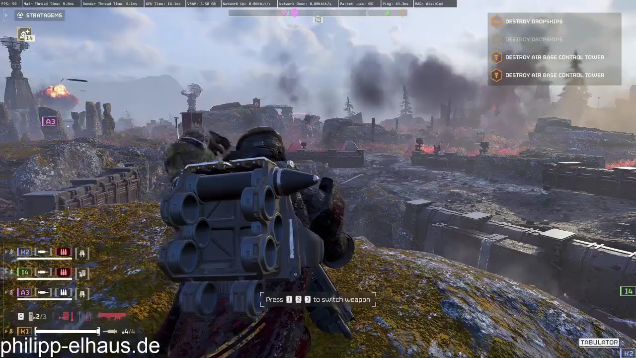 HellDivers 2 - Bot Missions on Helldive