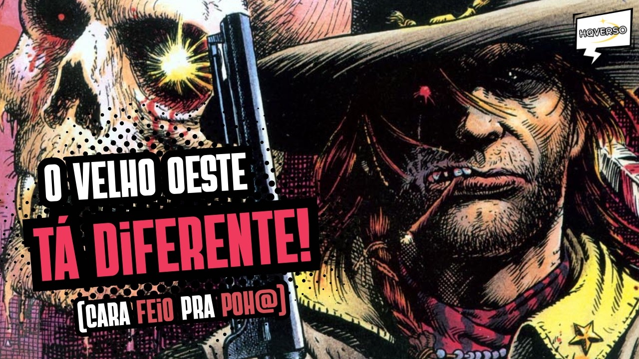 A DC COMICS CRIOU UM VELHO OESTE PERTURBADOR / Jonah Hex por Joe Lansdale 
