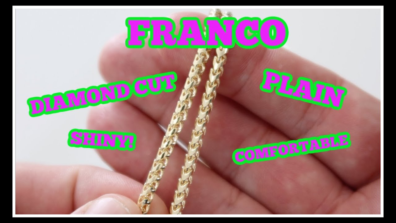 3MM Franco... Diamond Cut or Plain? Most popular chain review on JACOJE.COM