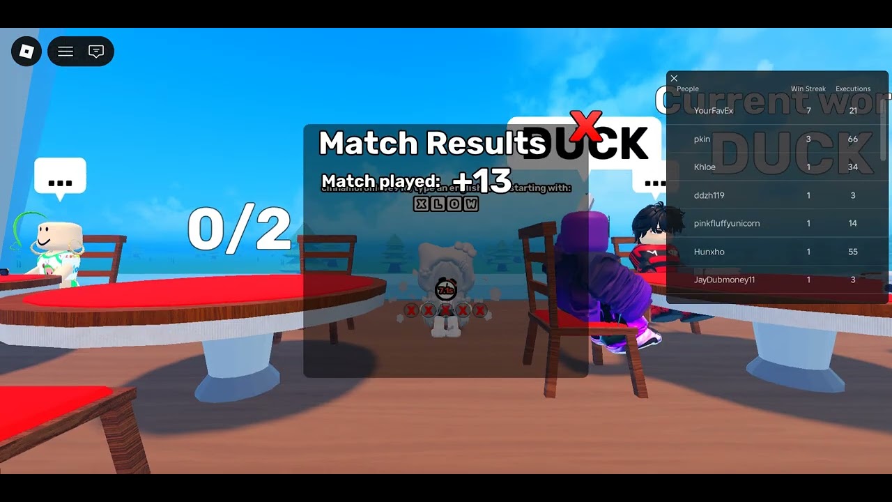 playing last letter