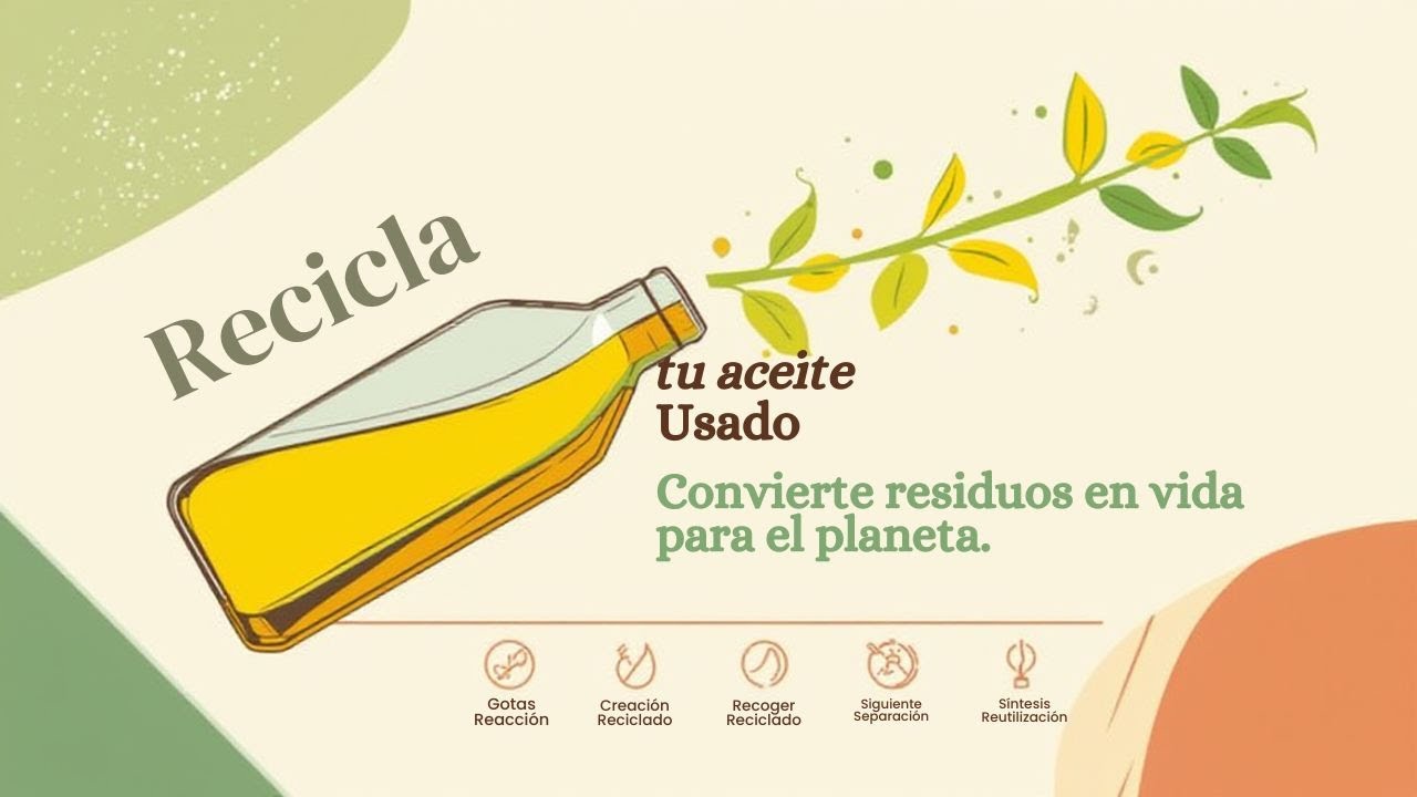 ¡No tires esto! La importancia de reciclar el aceite de cocina usado.