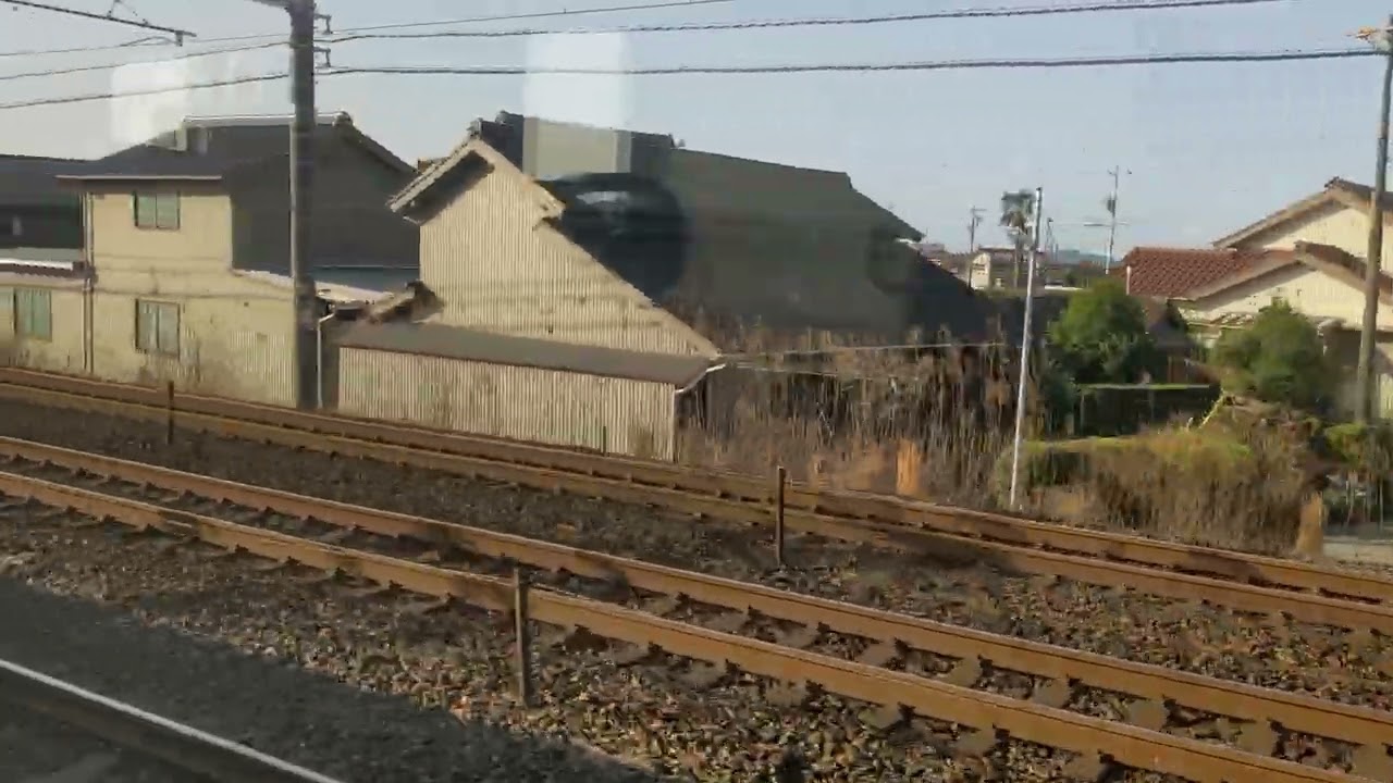 【飯田線】飯田線と名鉄線の線路共用区間走行時の車窓。2026・3・1（火）投稿NO,367。